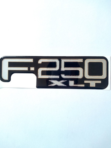 Emblema Ford F-250 Xlt Lateral Foto 2