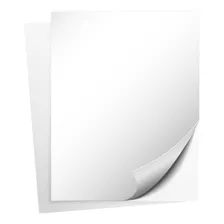 500 Hojas De Papel Adhesivo Brillante P4 Tamaño Carta