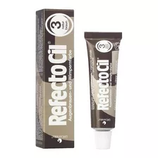 Tinta De Sobrancelhas Refectocil Castanho Natural N° 3 15ml