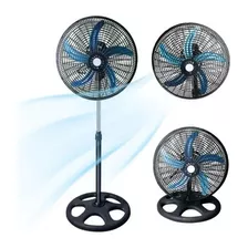 Ventilador De Pie 5 Aspas Umiio 60w 3 En 1 