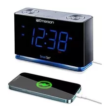 Emerson Smartset Radio Despertador, 1.4 Led Azul Digital Di