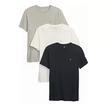 Gap Paquete De 3 Camisetas De Manga Corta Para Hombre,