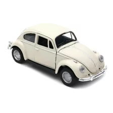 Volkswagen Beetle Fusca Branco 1:32 1967 Ss Classical