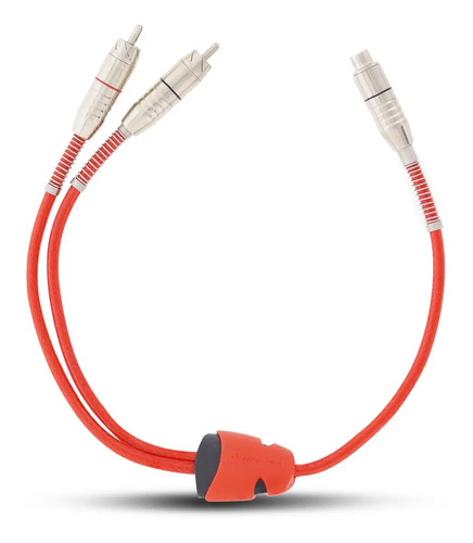 Cabo Rca Stetsom - Cabo Y Rca 2 Macho + 1 Fêmeas Blindado Flexivel Banhado Em Níquel