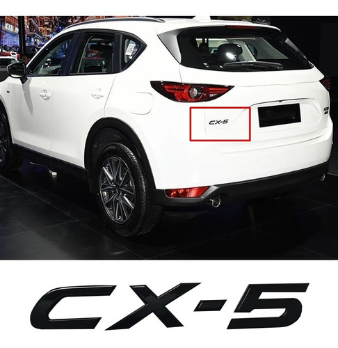 Emblema Cx-5 3d Letras Sueltas Para Tapa Trasera Mazda Foto 6