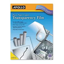 Película De Transparencia Papel Liso Para Dispositivo Láser