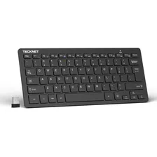 Teclado Inalámbrico Mini Tecknet/negro