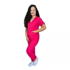 Kit Enfermagem Pijama Cirúrgico Blusa Scrub + Calça