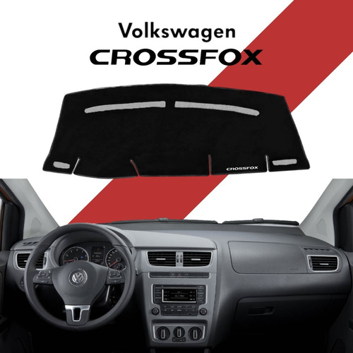Cubretablero Bordado Volkswagen Crossfox Modelo 2015 Foto 2