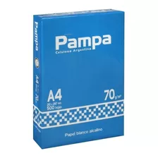 Resmas A4 Pampa 70gr Papel Bco X 1