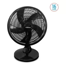 Liliana Vsop16 Ventilador De Mesa 3 Vel 5 Aspas Oscilante 16 Color De La Estructura Negro Color De Las Aspas Negro Diámetro 16 Material De Las Aspas Plástico