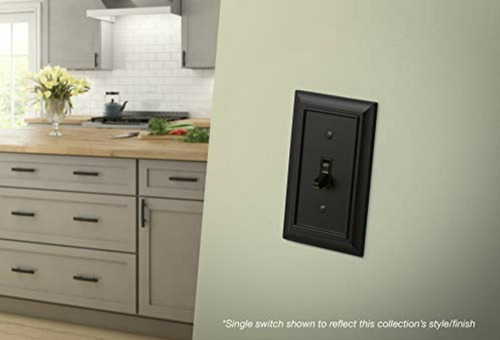 Architectural Single Toggle Switch Wall Plate/switch Foto 2