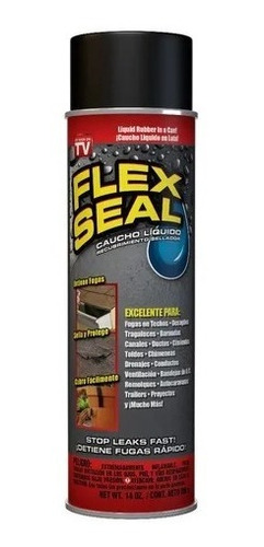 Flex Seal Spray Negro 14 Oz