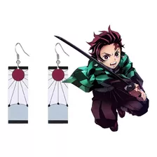 Brincos Tanjiro Kamado Demon Slayer Kimetsu No Yaiba