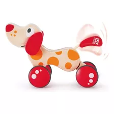 Juguete De Madera De Cachorro Para Un Largo Paseo De Hape, R