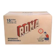 Detergente Multiusos En Polvo Roma 10 Pzas De 1kg