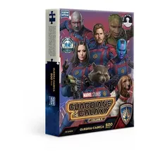 Quebra Cabeça Guardioes Da Galaxia 3 Marvel 500p Game Office