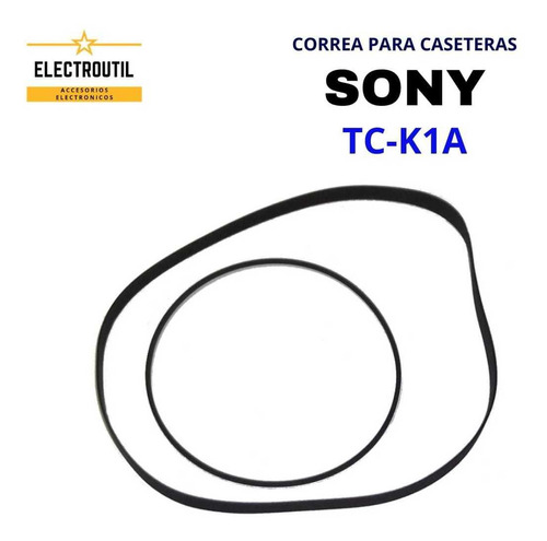 Correa Para Casetera Sony Tc-k1a