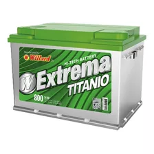 Bateria Willard Extrema Titanio 110 Amp Der/izq