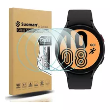 Suoman 4 Protectores De Pantalla Para Samsung Galaxy Watch 4