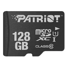 Tarjeta De Memoria Microsd Patriot Serie Lx, 128 Gb, Clase 10