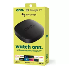 Onn Tv Box 4k 2023 Con Google Tv Control Remoto Por Voz