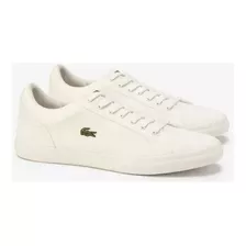 Zapatillas Lacoste Color Blanco Hombre 100% Original