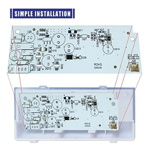  Placa De Luz Led Compatible Con Kenmore  Foto 2