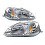 Par Juego Faros Ford Ecosport 2004 - 2005 C/cuarto Ambar Bsj