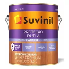 Verniz Marítimo Madeira Protegida Acetinado 3,6l - Suvinil N