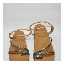 Sandália Papete Birken Glitter Feminina Chinelo Rasteirinha