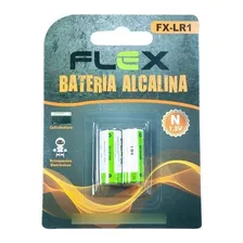 Bateria Alcalina 1.5v/ Tipo N, Lr1/910a, 1200 Mah, C/2 Flex 