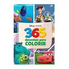 Livro De Pintura Disney Menino - 365 Desenhos Colorir