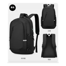 Mochila Urbana Atop Atop81 Color Negro 30l