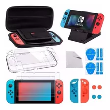 Accesorio Con Funda Para Nintendo Switch 16 En 1