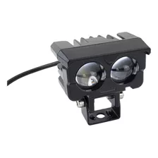 Faro Caminero Univ. Rect. 2led/lupa/moto 120w