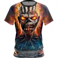 Remera Iron Maiden Rock Metal Punk Fullprint 