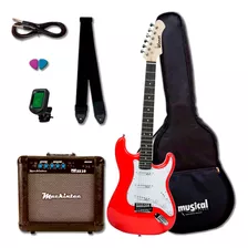 Guitarra Winner Wgs Rd Kit Com Amp Oferta