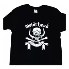 Remera Estampada Motorhead Bandas Musica -serigrafía