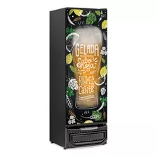 Cervejeira Grb50 Preto 445l Porta Cega Adesivo 220v Gelopar