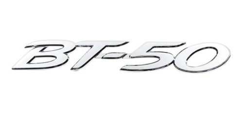 Logo Emblema Mazda Bt-50 Silver / Negro Foto 2