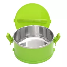 Norb Marmita Termoprática Revestida Em Aço Inox 1 Divisória Cor Verde Citra 1500ml