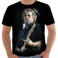 Camiseta Camisa Lc 6593 Eric Clapton Guitarrista Blusa