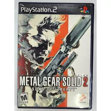 Metal Gear Solid 2 Sons Of Liberty Ps2 * Playstation 2 *