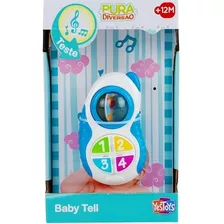 Brinquedo Pura Diversao Baby Tell Yestoys Azul