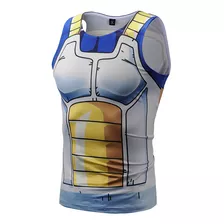 Playera Tank Top Dragon Ball Gym Crossfit Sin Mangas Vegeta