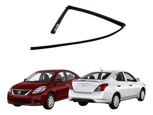 Guarnição Canaleta Vidro Porta Nissan Versa 2011 2019 Lado