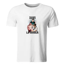 Playera Individual Lk716. Xavi Corridos Tumbados Diabla