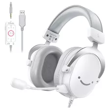 Auriculares Usb Para Juegos Fifine Para Pc Con Conector De A