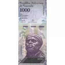 Venezuela - 1.000 Bolívares De - 2.017 - Fe